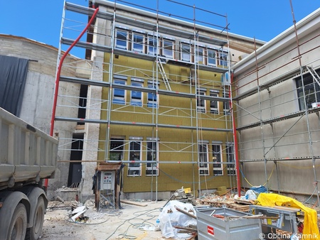 Rekonstrukcija in energetska sanacija Knjižnice Franceta Balantiča Kamnik in Glasbene šole Kamnik (5)